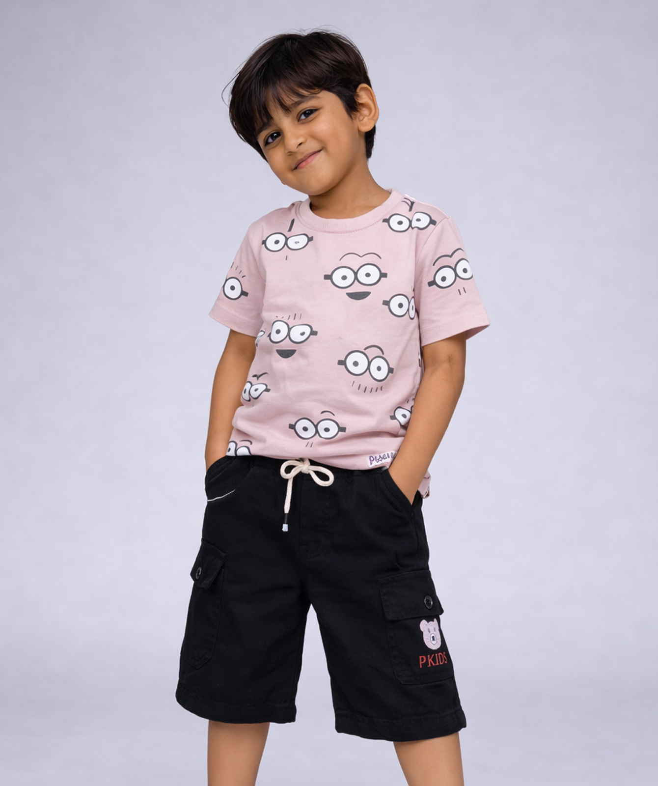 Pink Printed Kids set